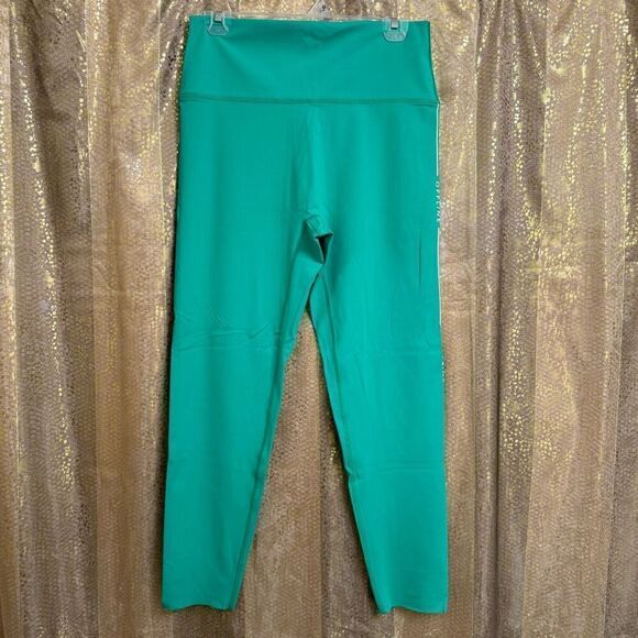 Aerie OFFLINE Goals Logo Leggings Aqua Green XL - Picture 1 of 8